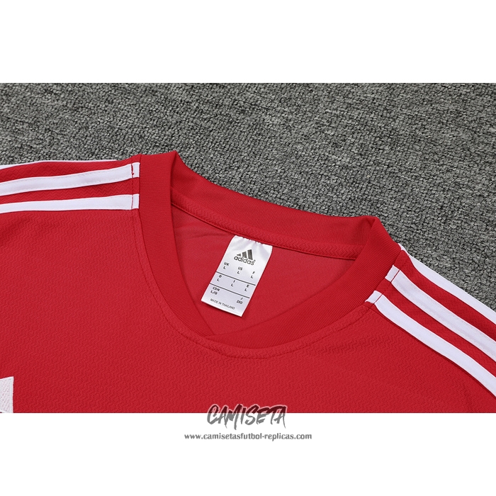 Chandal del Arsenal 2022-2023 Manga Corta Rojo - Pantalon Corto